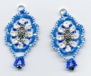 Oval earring