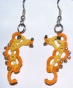 Seahorse earrings